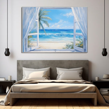 Ocean Window Painting